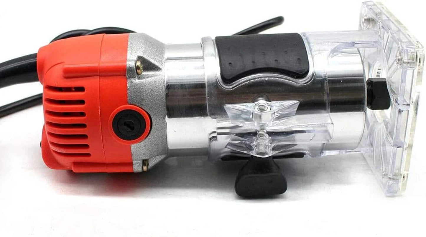 Freza Electrica pentru Lemn 800W, cadou Set 15 Freze 1/4"