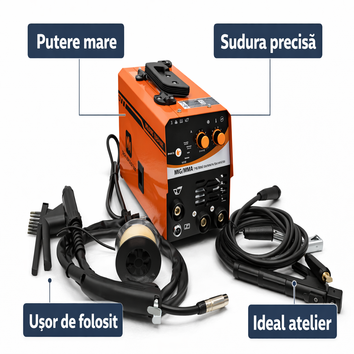 Aparat de sudura invertor MIG MMA – 350 Amperi