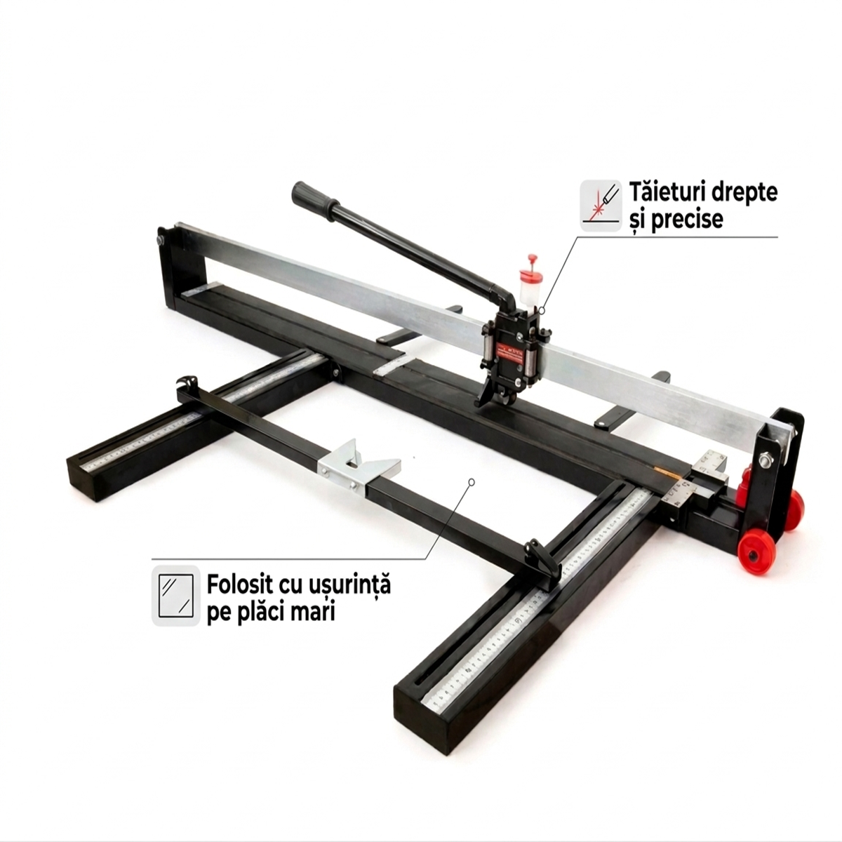 Masina profesionala taiat gresie 1200 mm, laser, 16 mm grosime